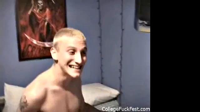 College Party with Blonde Sex