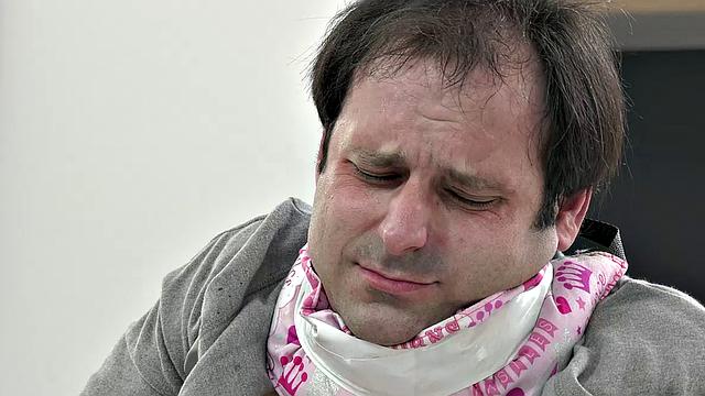 Morgan Lee Petite Asian With Big Tits Rides John Strong in front of Husband