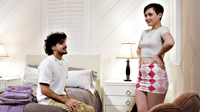 Adult Time - Teenage Slut Jade Valentine Lets Her Cuck BF Watch Tommy Pistol EAT HER PUSSY!