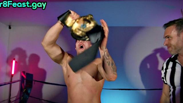 Straight guy deepthroated by gay jock