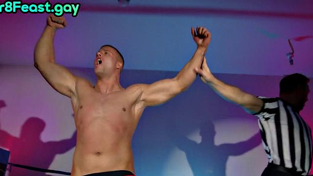 Straight guy deepthroated by gay jock