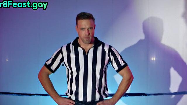 Straight guy deepthroated by gay jock