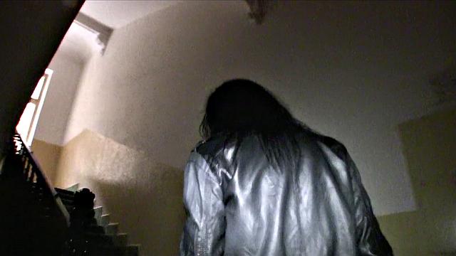 Exhibitionist Hottie Quickly Hops On Dick