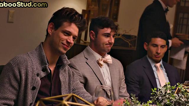 Taboo stud sucks stepbro's cock outdoors and enjoys cum in mouth