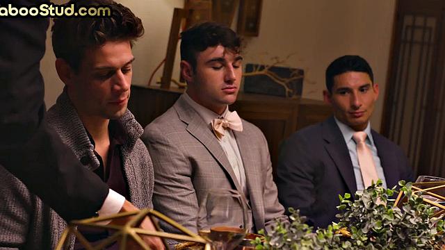 Taboo stud sucks stepbro's cock outdoors and enjoys cum in mouth