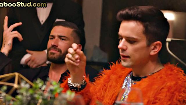 Taboo stud sucks stepbro's cock outdoors and enjoys cum in mouth