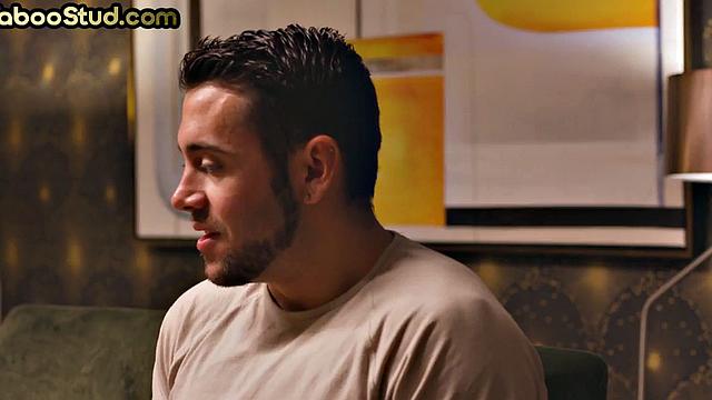 Taboo stud sucks stepbro's cock outdoors and enjoys cum in mouth