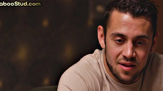 Taboo stud sucks stepbro's cock outdoors and enjoys cum in mouth