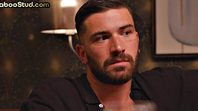 Taboo stud sucks stepbro's cock outdoors and enjoys cum in mouth