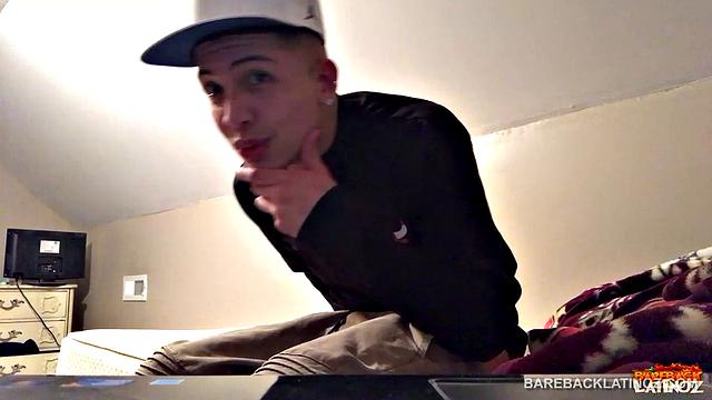 Featured solo boy of the week: Latin twink Jorge Hernandez - all about his asshole, stripped off pants