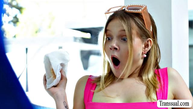 Slut stepdaughter caught by stepmom flirting