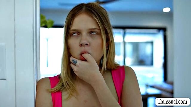 Slut stepdaughter caught by stepmom flirting