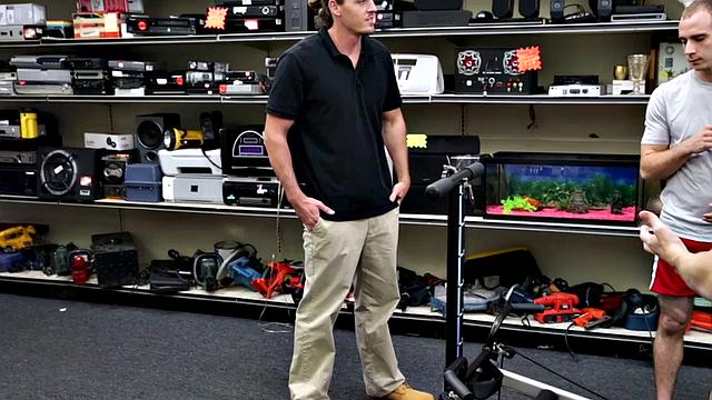 Pawnshop bottom nailed in public by store owners