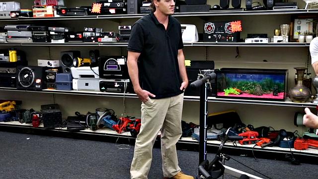 Pawnshop bottom nailed in public by store owners