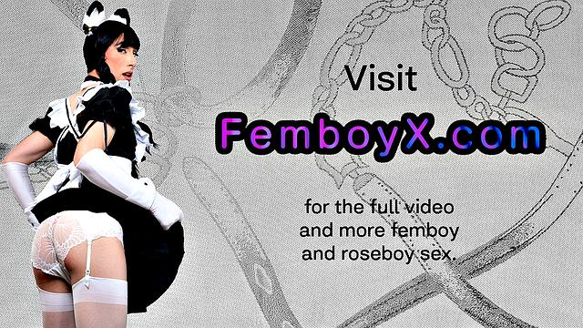 Emo goth femboi slowburn with jock