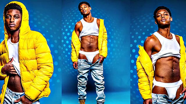 Blondie Flips Cute BBC - Brandon Anderson, Ty Santana - ASGmax