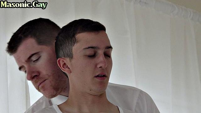 Masonic elder rimming apprentice