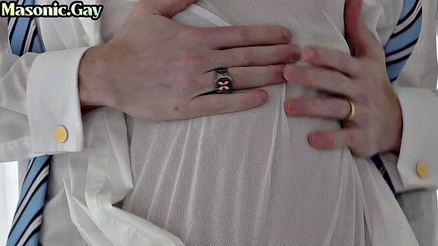 Masonic elder rimming apprentice