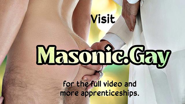 Masonic elder rimming apprentice