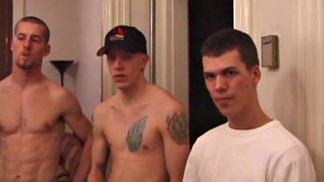 At the end of a particularly rough day, Torque comes home to find a living room full of hot guys, ready to play.