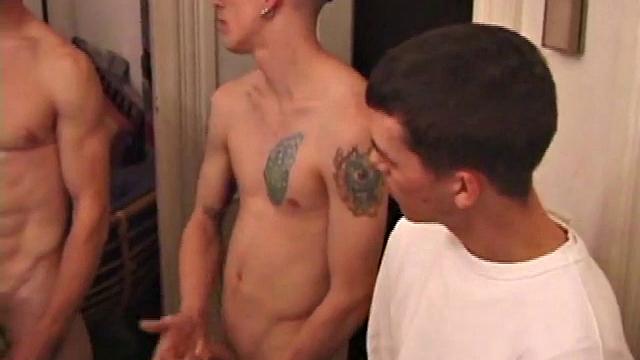 At the end of a particularly rough day, Torque comes home to find a living room full of hot guys, ready to play.