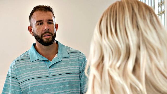 DEVILS FILM - Hot Teen Babysitter Sage Rabbit Gets Her Mouth And Pussy Filled By Employer's Cock