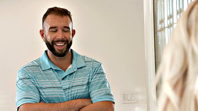 DEVILS FILM - Hot Teen Babysitter Sage Rabbit Gets Her Mouth And Pussy Filled By Employer's Cock