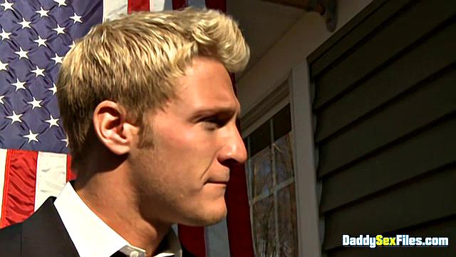 Earning Votes With His Butt - Colby Keller & Gavin Waters