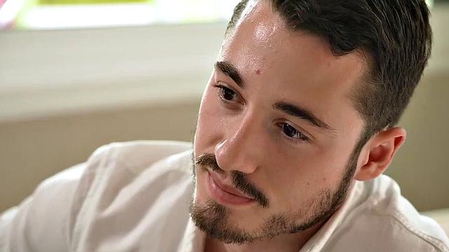 Teasing babe analfucked by BF