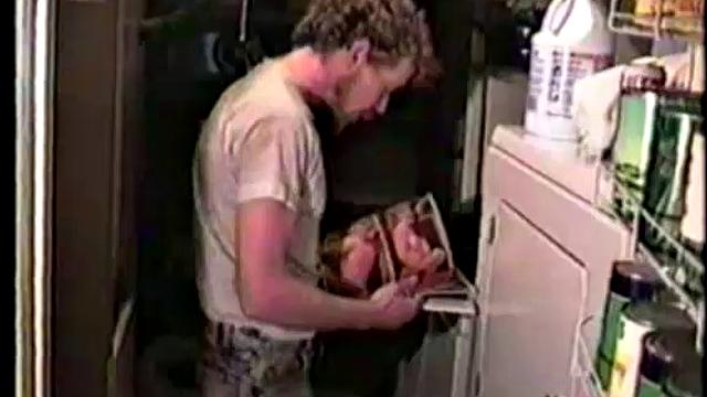 I met this cute little leprechaun, as he was hitchhiking through Atlanta. Mark is quite small in stature, so you can imagine my surprise when he whipped out that monster.