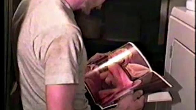 I met this cute little leprechaun, as he was hitchhiking through Atlanta. Mark is quite small in stature, so you can imagine my surprise when he whipped out that monster.