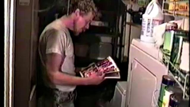 I met this cute little leprechaun, as he was hitchhiking through Atlanta. Mark is quite small in stature, so you can imagine my surprise when he whipped out that monster.