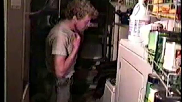 I met this cute little leprechaun, as he was hitchhiking through Atlanta. Mark is quite small in stature, so you can imagine my surprise when he whipped out that monster.