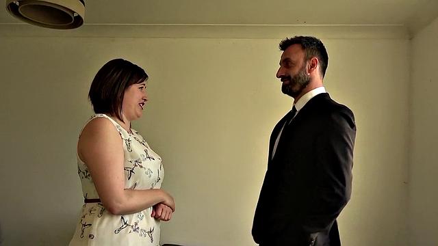 Chubby babe gets a rough fuck by Pascal