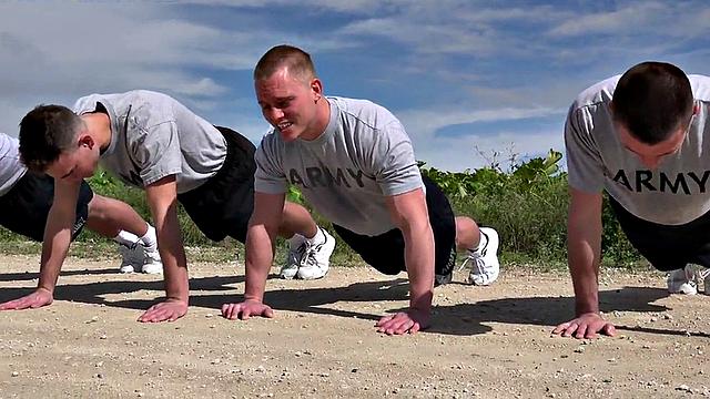 Guy loves hardcore anal in group sex