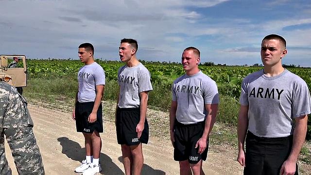 Guy loves hardcore anal in group sex