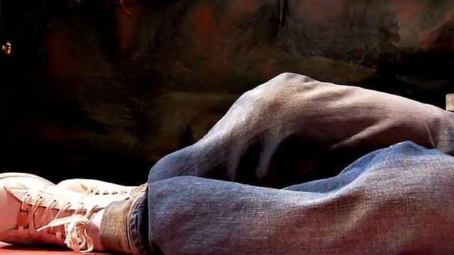 St. Andreas cross femdom fun