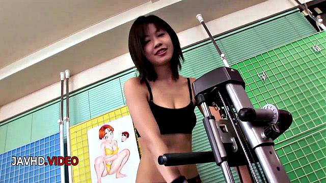 Naughty Asian Rika Teases Her Body In Nightly Solos