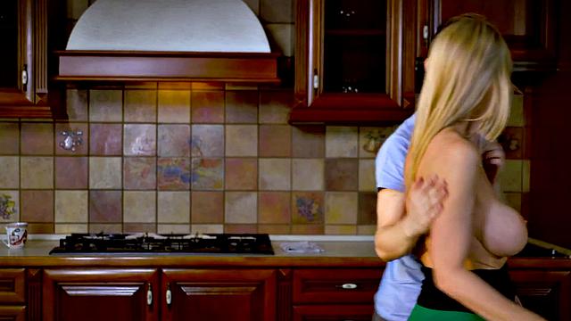 21 SEXTREME - Naughty Nanny Gives A Tit Job And Gets Her Pussy Fucked By The Boy She Babysat