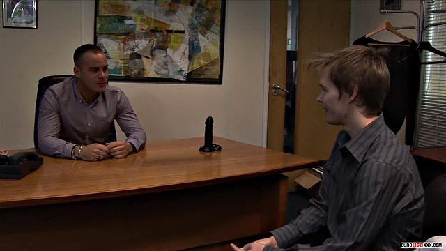 Business Lads Charlie &amp;amp; Luke Fuck In The Office - Charlie Snake &amp;amp; Luke James