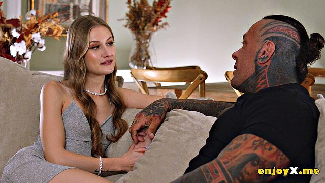 Tiny Tiffany Tatum, penetrated by Rob Diesel's cock. Sexy, hardcore, porn.