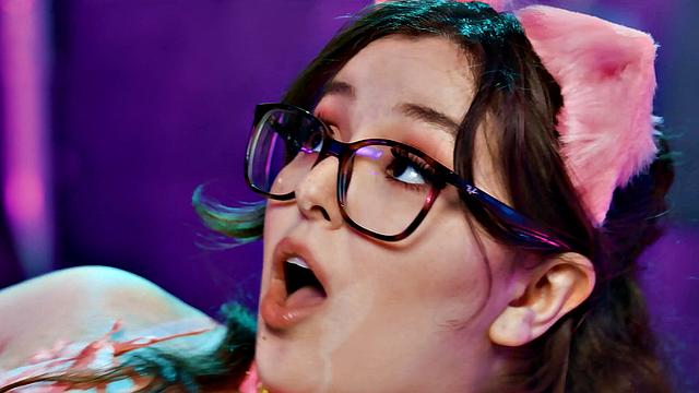 ADULT TIME - Real Life Futa MILF Serene Siren IMPREGNATES PAWG Leana Lovings!