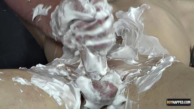 Shaving And Ass Play For James - James Lewis And Sebastian Kane