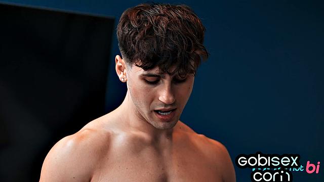 Nasty MILF pleasuring femboi and his boyfriend