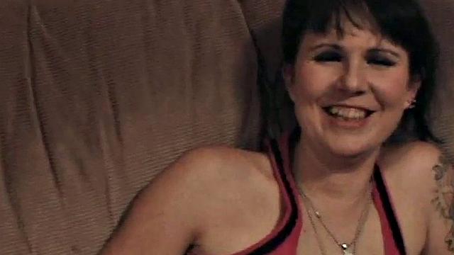 Busty teen doggystyled