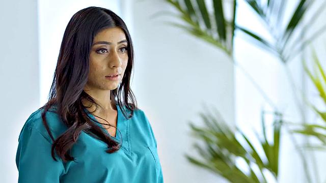 ALL GIRL MASSAGE - Hot Threesome During Inspection With Her Masseuse And Her New Trainee