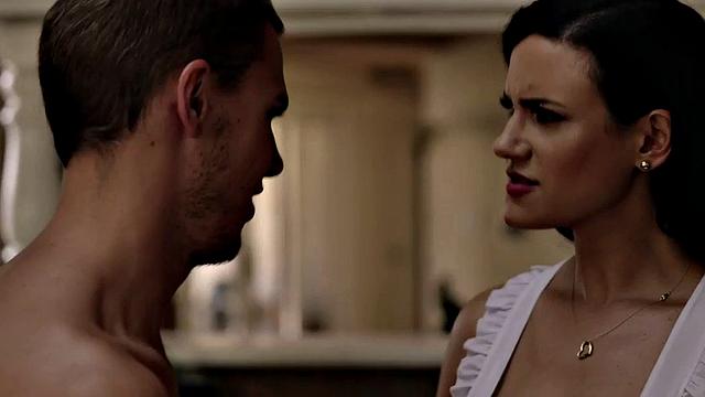 Bisexuals enjoy in threeway with nasty bitch