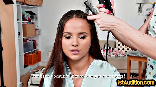 Casting busy enjoys deepthroating