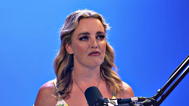 Solo masturbating girl enjoys fingering her wet shaven pussy