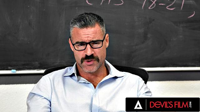 DEVILS FILM - Bratty Coco Lovelock Gets A Sex Lesson She'll Never Forget